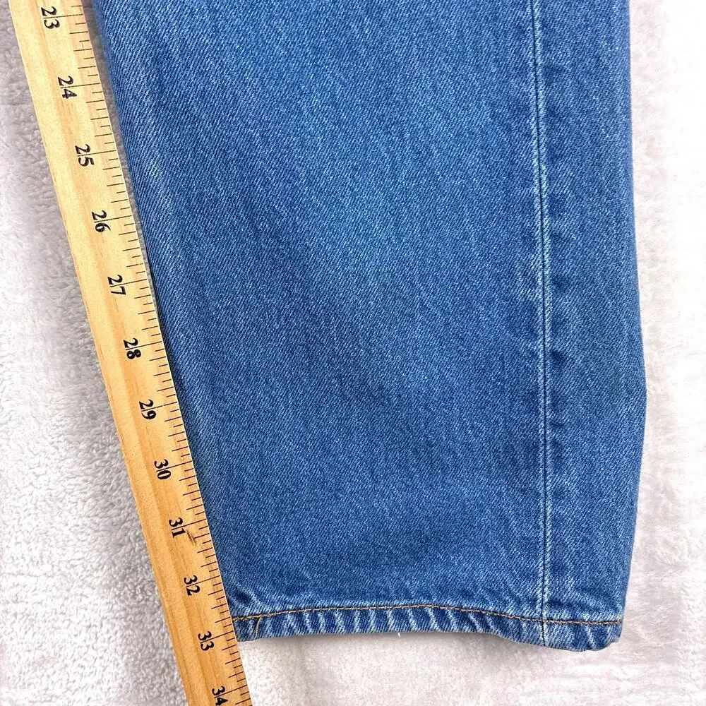 VTG Levis 501 Jeans Mens 33x38 (32x33) Faded Button Fly Classic Preppy Indie